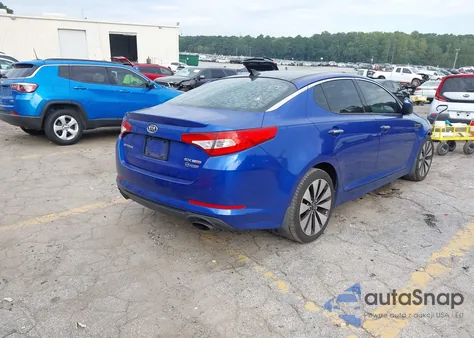 2011 Kia Optima Sx из США, поврежденный, VIN KNAGR4A66B5179016